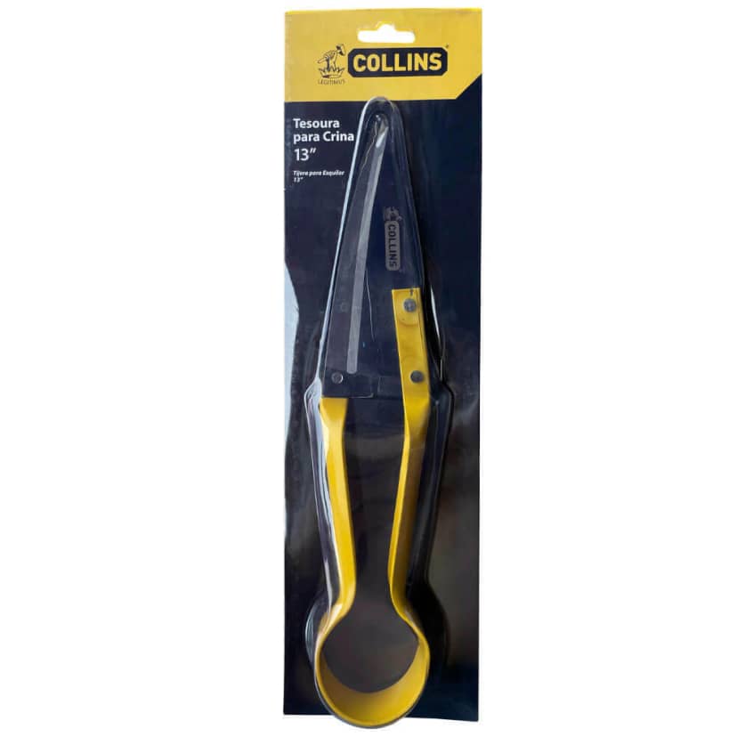 Tesoura Collins para Crina e Rabo com Lâmina de 14 Cm AM027